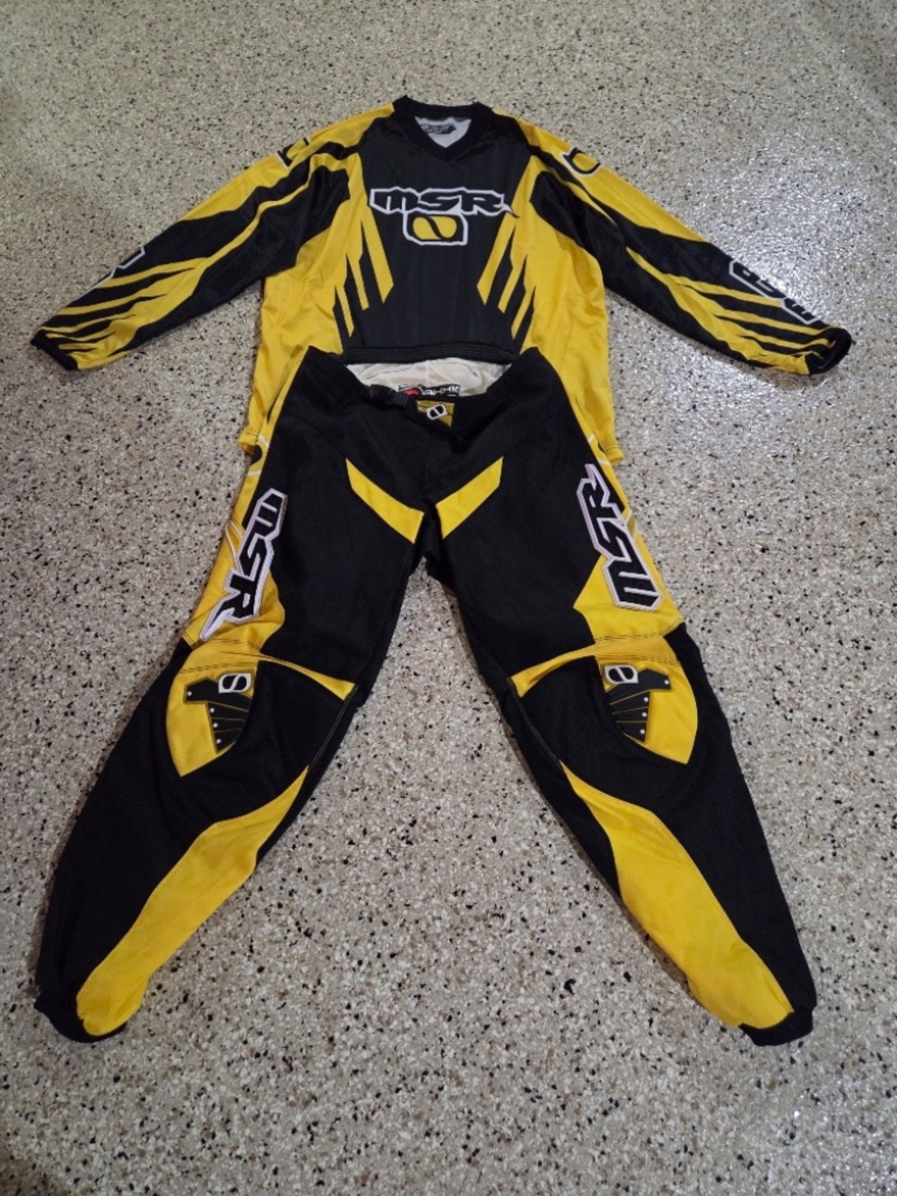 Mens MSR Motocross Jersey (Size Large) & Pants (Size 34)